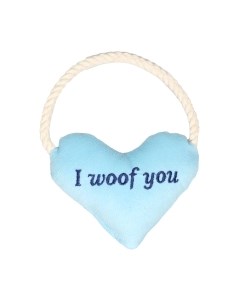 Игрушка для собак Mr. Kranch Сердечко с канатом и пищалкой / MKR80268 Mr. kranch