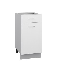 Шкаф-стол кухонный Кортекс-мебель Корнелия Лира НШ40р1ш без столешницы