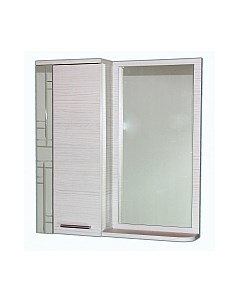 Шкаф с зеркалом для ванной СанитаМебель Прованс 101.700 Санитамебель