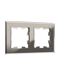 Рамка для выключателей и розеток IEK Brite BR-M22-G-K30 Iek