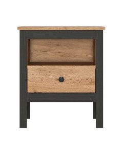 Прикроватная тумба Black Red White Loft KOM1S Black red white