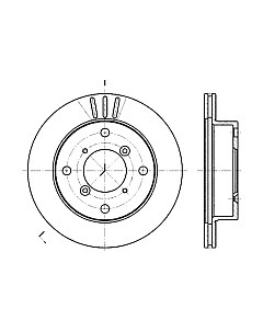 Тормозной диск 60205205VSX Stellox