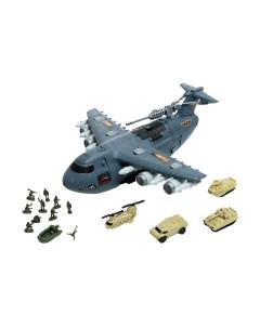 Набор игрушечной техники Автоград Военный самолет P936-A / 9749707