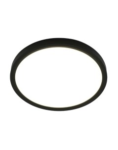 Потолочный светильник Estares Round 28W R-300x25-BLACK/WHITE-220-IP44 4000K
