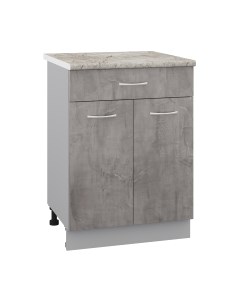 Шкаф-стол кухонный Кортекс-мебель Корнелия Лира НШ60р1ш