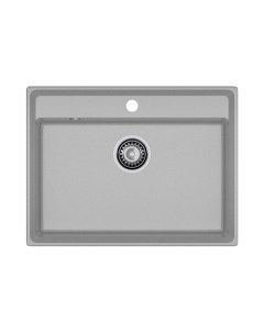 Мойка мрамор GF-LV-660 серый Granfest