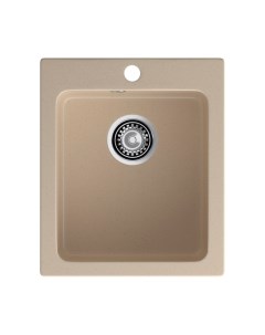 Мойка GRANFEST мрамор GF-P-505 кашемир, 50,5х43 см с сифоном Granfest