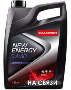 Моторное масло New Energy 5W-40 5л Champion