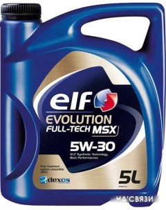 Моторное масло Evolution Full-Tech MSX 5W-30 5л Elf