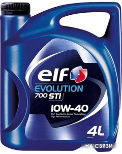 Моторное масло Evolution 700 STI 10W-40 4л Elf