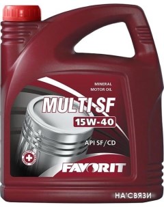 Моторное масло Multi SF 15W-40 5л Favorit