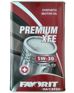 Моторное масло Premium XFE 5W-30 API SN/CF 20л Favorit