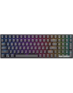 Клавиатура RK100 RGB (черный, RK Red) Royal kludge