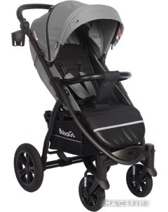 Коляска прогулочная «книга» Cross Air 2023 (лилово-серый) Bubago