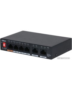 Неуправляемый коммутатор DH-PFS3006-4GT-60 Dahua