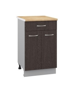 Шкаф-стол кухонный Кортекс-мебель Корнелия Лира НШ50р1ш