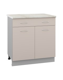 Шкаф-стол кухонный Кортекс-мебель Корнелия Лира НШ80р1ш