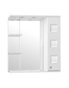 Шкаф с зеркалом для ванной Style Line Крокус 75 Style line