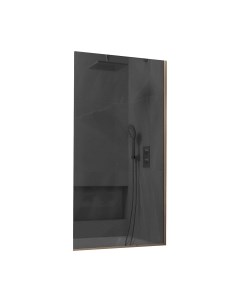 Стеклянная шторка для ванны MaybahGlass MGV-78-2у Maybahglass