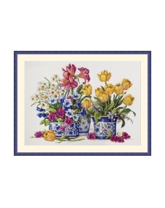 Набор для вышивания Весенняя композиция / K-200 Merejka