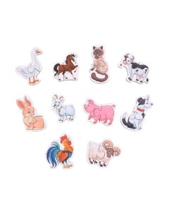 Развивающая игра Любимые картинки. Домашние животные / 7811264 Лесная мастерская