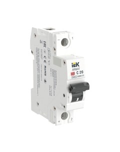 Выключатель автоматический IEK AR-M06N-1-C020DC Iek