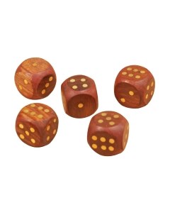 Набор кубиков для настольной игры Sima-Land Кубики / 566345 Sima-land