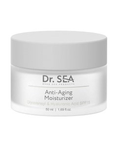 Крем для лица Dr. Sea Антивозрастной с комплексом Glycotensyl и гиалур. кислотой SPF15 Dr. sea