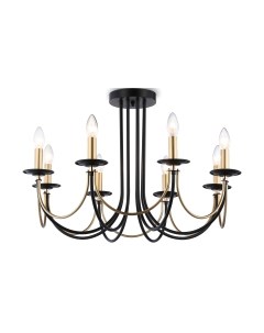 Люстра Ambrella Traditional TR9622/8 BK/CGD