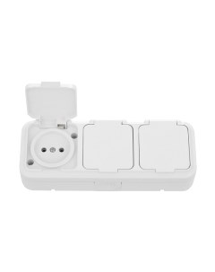 Розетка Bylectrica Пралеска аква РА16-0131