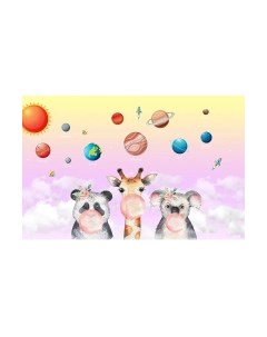 Фотообои листовые Citydecor Bubble Gum 7