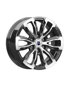 Литой диск Меконг (КС959) 18x7.5" 6x139.7мм DIA 67.1мм ET 38мм Алмаз черный K&k