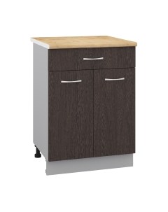 Шкаф-стол кухонный Кортекс-мебель Корнелия Лира НШ60р1ш