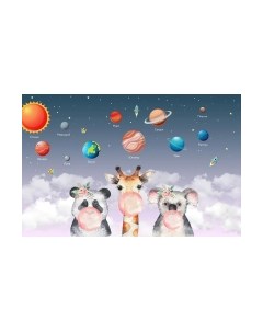 Фотообои листовые Citydecor Bubble Gum 8