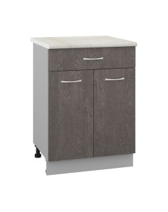 Шкаф-стол кухонный Кортекс-мебель Корнелия Лира НШ60р1ш