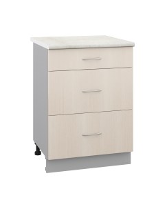 Шкаф-стол кухонный Корнелия Лира НШ60р3ш Кортекс-мебель