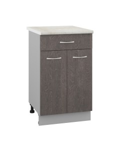 Шкаф-стол кухонный Кортекс-мебель Корнелия Лира НШ50р1ш