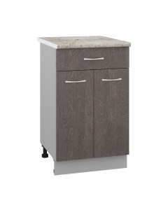 Шкаф-стол кухонный Кортекс-мебель Корнелия Лира НШ50р1ш