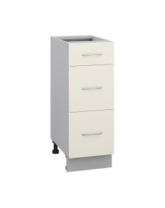 Шкаф-стол кухонный Кортекс-мебель Корнелия Лира НШ30р3ш без столешницы