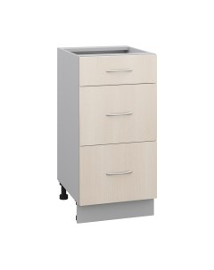 Шкаф-стол кухонный Корнелия Лира НШ40р3ш без столешницы Кортекс-мебель