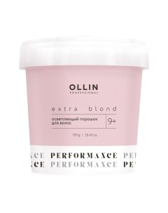 Порошок для осветления волос Ollin Professional Extra Blond Performance 9+ Ollin professional