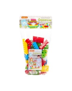 Конструктор Полесье Строитель Малый / 0590