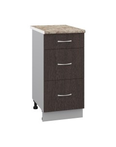 Шкаф-стол кухонный Кортекс-мебель Корнелия Лира НШ40р3ш