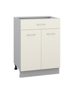 Шкаф-стол кухонный Кортекс-мебель Корнелия Лира НШ60р1ш без столешницы