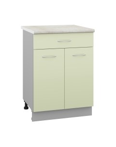 Шкаф-стол кухонный Кортекс-мебель Корнелия Лира НШ60р1ш