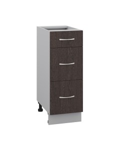 Шкаф-стол кухонный Кортекс-мебель Корнелия Лира НШ30р3ш без столешницы