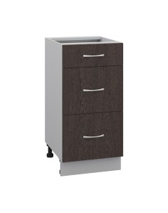 Шкаф-стол кухонный Кортекс-мебель Корнелия Лира НШ40р3ш без столешницы