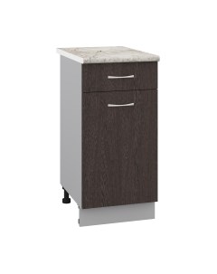 Шкаф-стол кухонный Кортекс-мебель Корнелия Лира НШ40р1ш