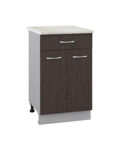 Шкаф-стол кухонный Кортекс-мебель Корнелия Лира НШ50р1ш