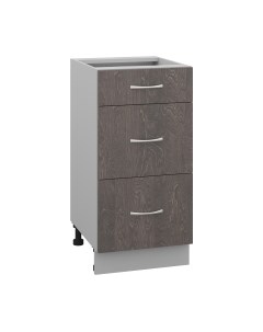 Шкаф-стол кухонный Кортекс-мебель Корнелия Лира НШ40р3ш без столешницы